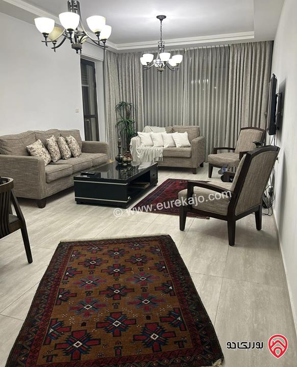 شقة مفروشة مساحة 88م للايجار في عمان - عبدون