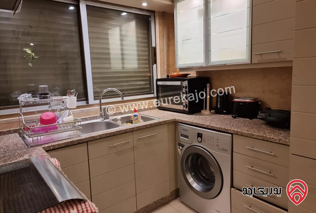 شقة مفروشة مساحة 100م للايجار في عمان - الدوار السابع 