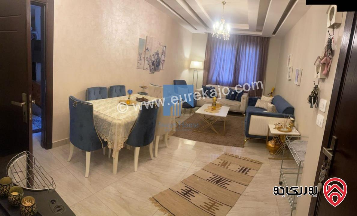 شقة طابق ثالث 130م تشطيب سوبر ديلوكس للبيع في عمان - خلدا