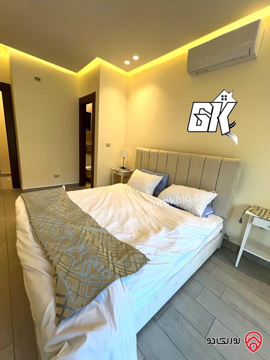 شقة مفروشة طابق ثاني مساحة 190م للإيجار في عمان - خلدا