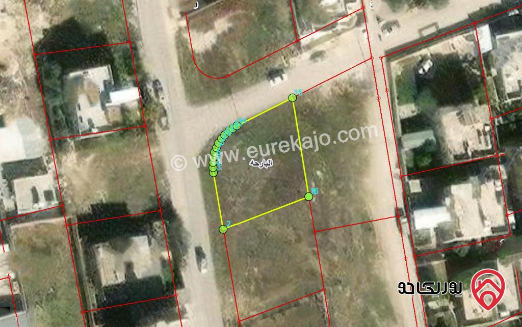 قطعة ارض مساحة 509م للبيع في اربد - شمال دوار القدس 
