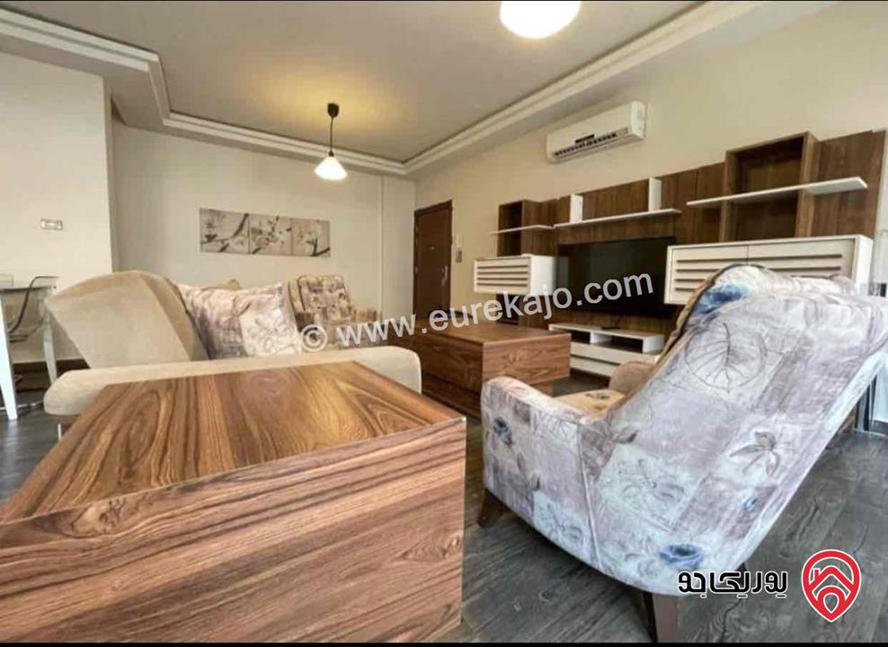 استوديو مفروش مساحة كبيرة 88م للايجار في عمان - عبدون من المالك مباشرة بعمارة عوائل