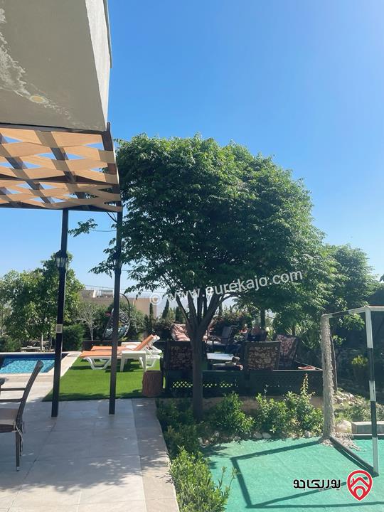 مزرعة مساحة الأرض 1200م والبناء 140م للبيع في جرش