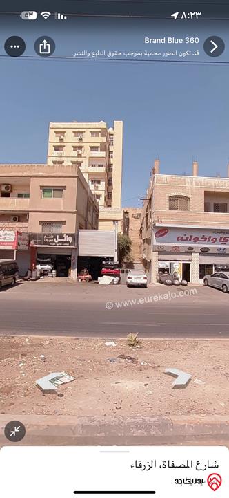 قطعة أرض تنظيم صناعي مساحة 754م للبيع في الزرقاء - البترواي 