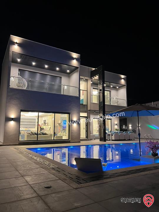 مزرعة وشاليه MOON VILLA للايجار اليومي في البحر الميت - الرامة 