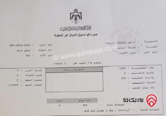 قطعة ارض مساحة 426م للبيع في الزرقاء - شومر