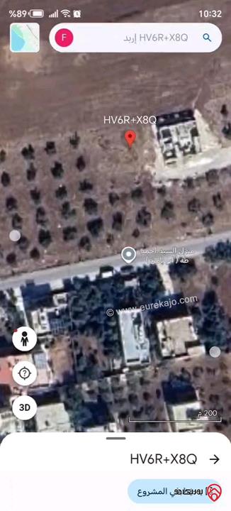 قطعة أرض مساحة 457م للبيع في اربد - بشرى