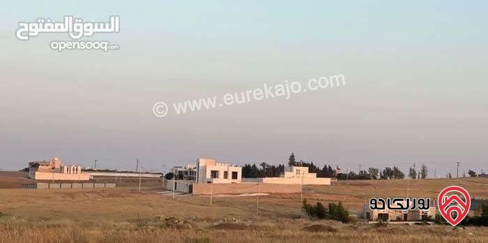 قطعتي ارض مساحة 1200م و 1050م للبيع من المالك مباشرة في القسطل الموارس طريق المطار منطقة فلل سكن ب