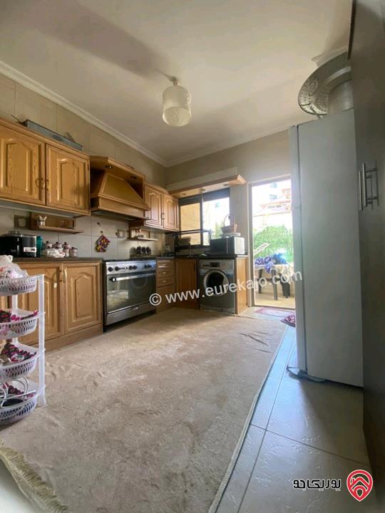 شقة طابق أرضي مساحة 130م للبيع في عمان - ام السماق