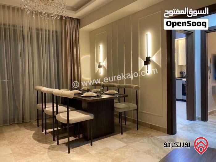 شقة مفروشة طابق اول مساحة 130م للايجار في عمان - عبدون 