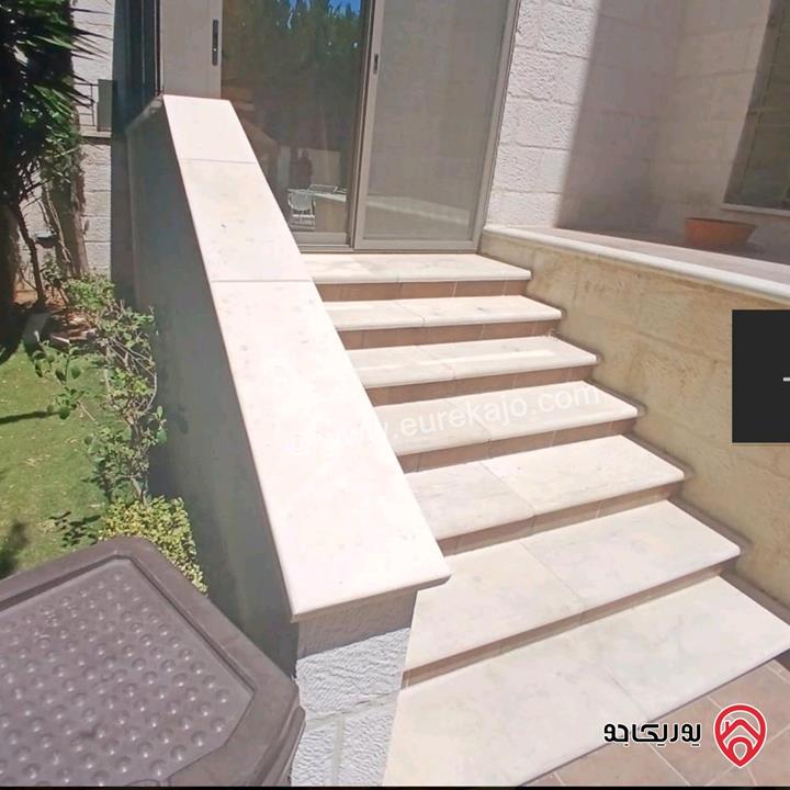 شقة طابق أرضي مساحة 260م داخلي و 160م خارجي للبيع في عمان - الشميساني