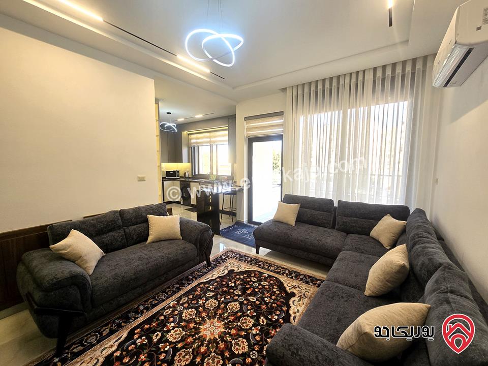 شقة جديدة و فخمة مساحة 135م طابق ثاني للإيجار في عمان - خلدا