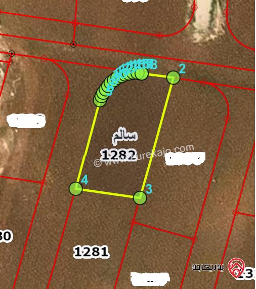 ارض سكنية مساحة 720م للبيع في عمان - سالم حوض شاكر الجنوبي