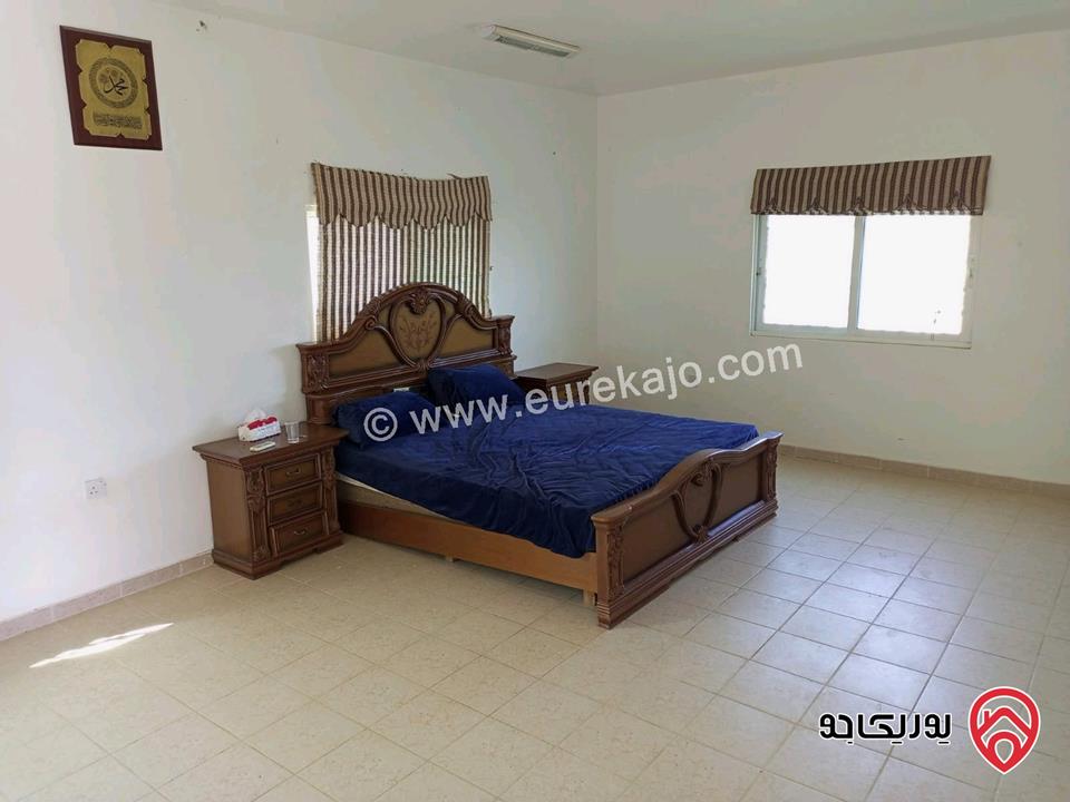 مزرعة زيتون مساحة الأرض 8 دونم و 300م و البناء مساحة 100م للبيع في السلط