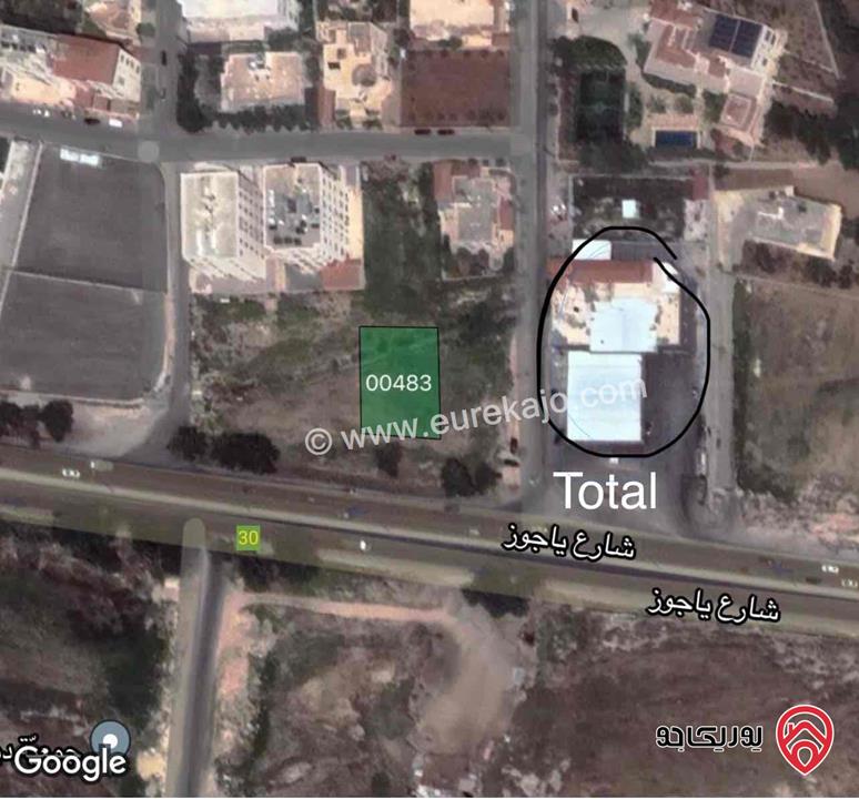 ارض مساحة 704م على شارع ياجوز مباشرة للبيع في عمان - الجبيهة ام زويتينة المقرن