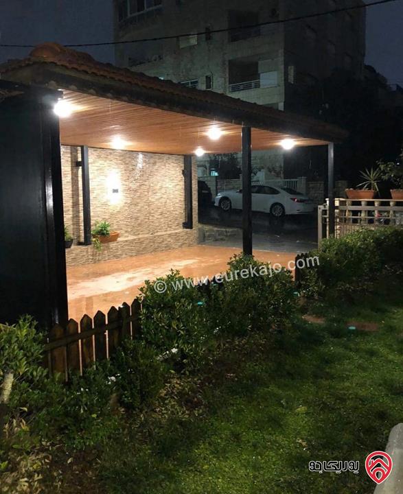 شقة أرضية مساحة 300م للايجار مفروشة في عمان - ام اذينة