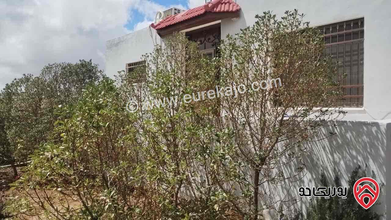 منزل مستقل مساحة 150م على أرض 1020م للايجار مفروش في الشوبك 