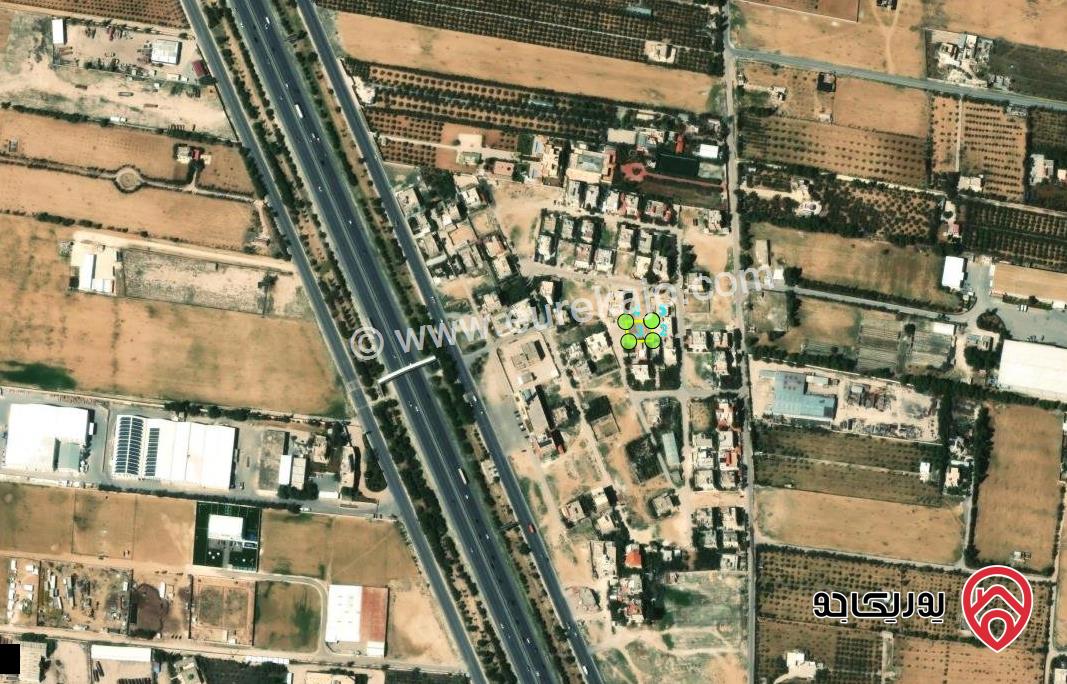 ارض مميزة بالقرب من شارع المطار مساحتها 535م للبيع من اراضي جنوب عمان القسطل حوض ام العظام 