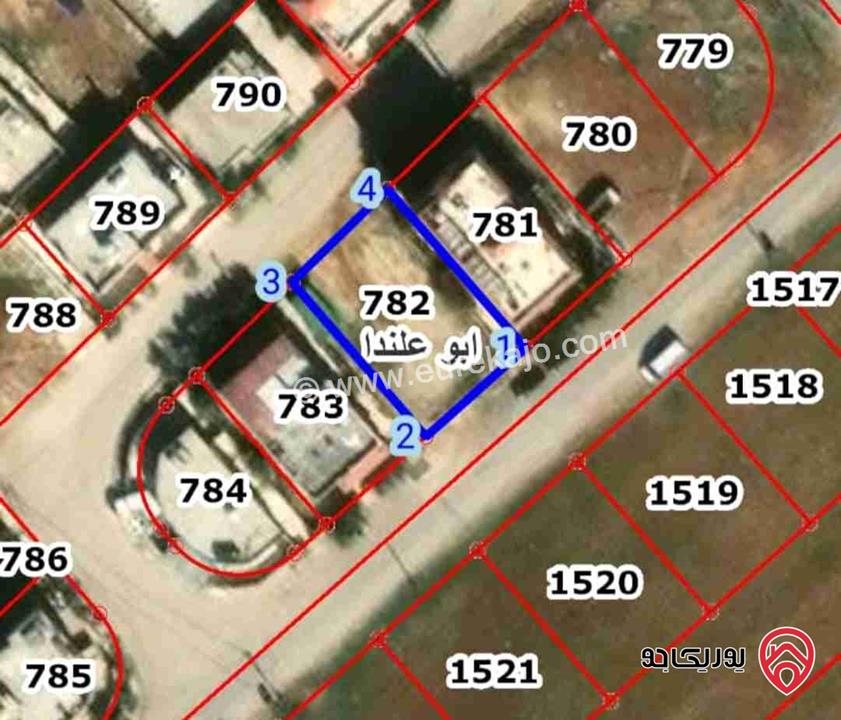 قطعة ارض مميزة مساحة 382م للبيع في عمان - ابو علندا