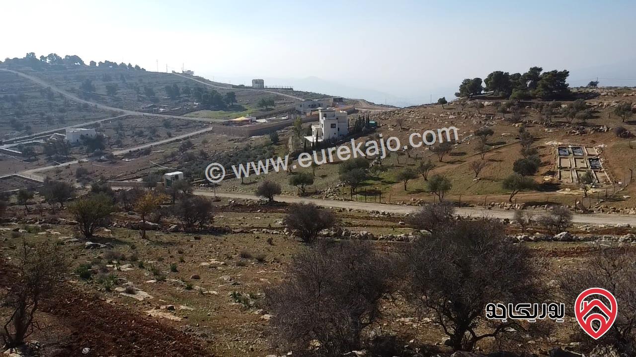 ارض مساحة 2 دونم للبيع في أرقى مناطق جرش عنيبه اسكان المهندسين بالقرب من معالي سعد جابر