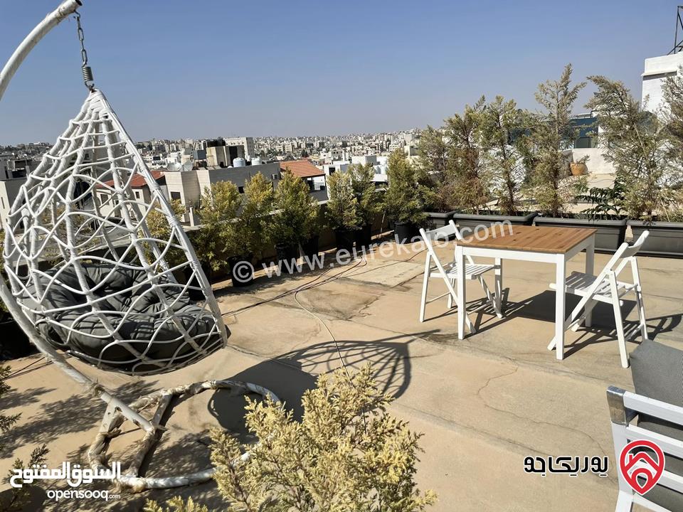 شقة مفروشة مساحة 100م للايجار في عمان - ام اذينة 