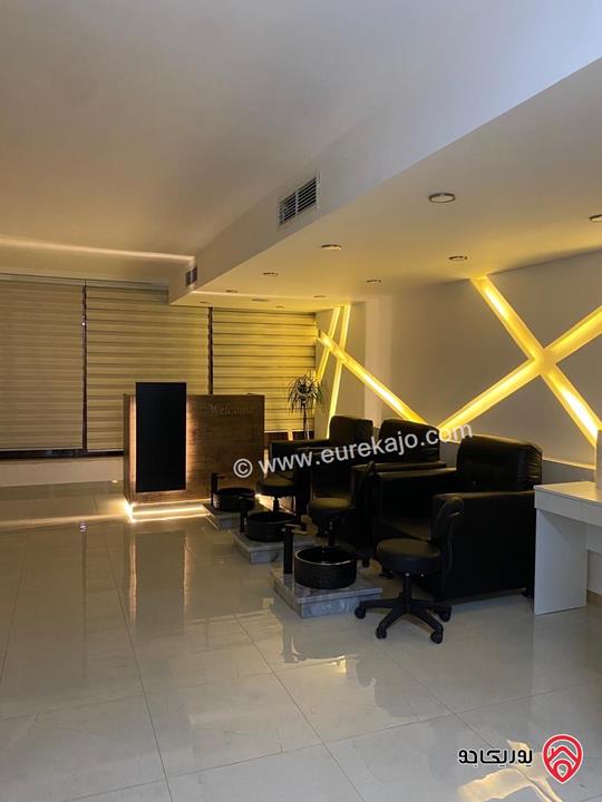 صالون مساحة 65م للبيع في عمان - السابع شارع عبد الله غوشة / مجمع القيسي 