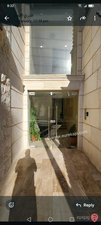 شقة أرضية مساحة 103م للايجار مفروشة في عمان - الرابية 