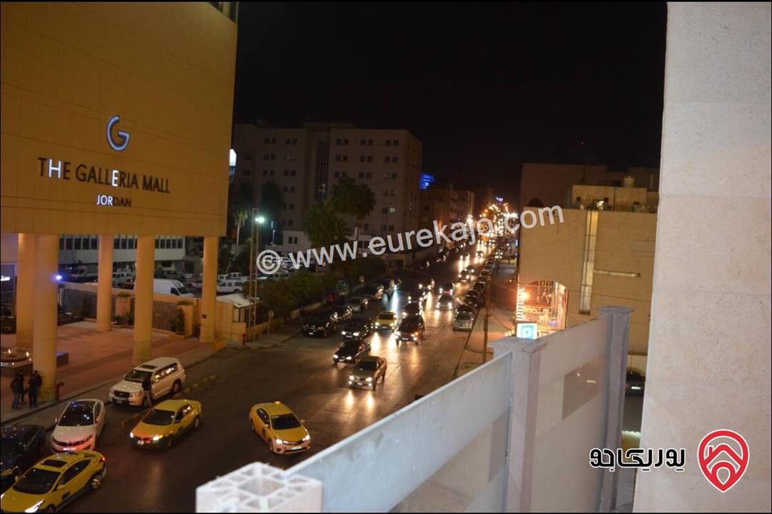 استديو مفروش عدد 2 مساحة كل استوديو 38م طابق أول للبيع في عمان - الصويفية بسعر 35 ألف لكل استوديو يصلح للأستثمار مقابل جاليريا مول 