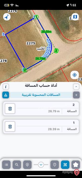 نمرة 749 م٢ للبيع في عمان - الطنيب مشروع الشهد