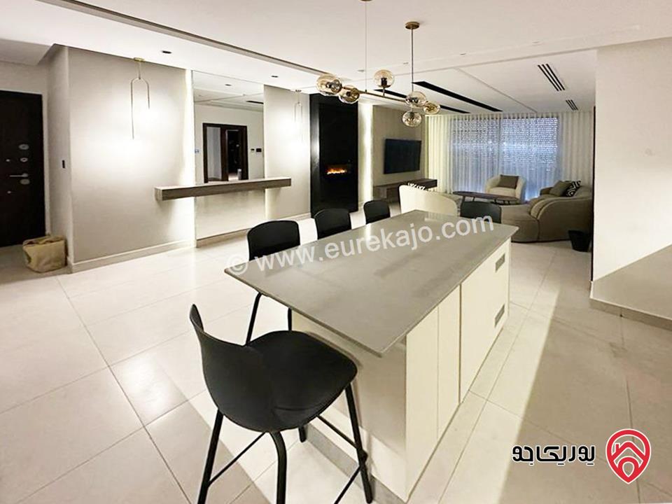 شقة فاخرة مفروشة مساحة 125م للايجار في عمان - عبدون