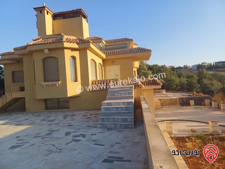 مزرعة مساحة الأرض 4 دونم و 811م والبناء 500م للبيع في البلقاء - تل الرمان