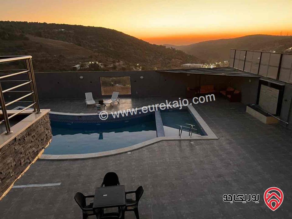 Chalet daily, weekly or monthly rent in Ajloun شاليه للايجار اليومي، الاسبوعي او الشهري في عجلون