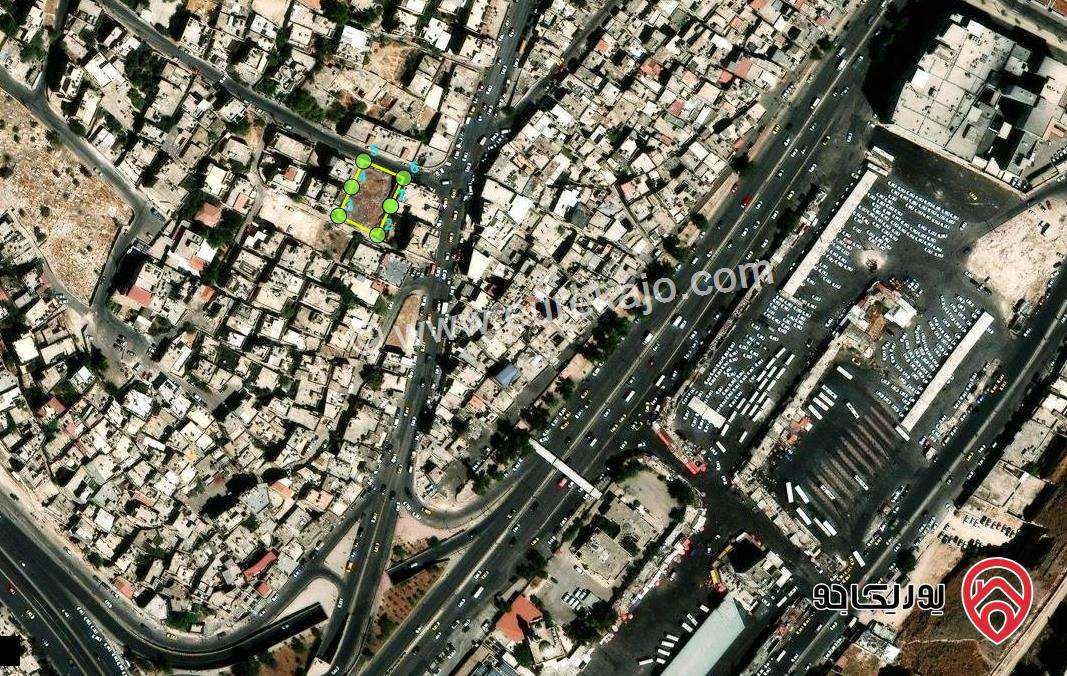 قطعة ارض مساحة 681م للبيع في عمان - طلوع الهاشمي ثاني نمره عن الشارع الرئيسي