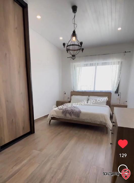 رووف فاخر مفروش مساحة 100م للايجار في عمان - ام السماق 