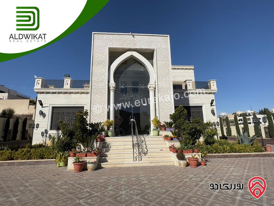 فيلا مستقلة مساحة الارض 2100 م ومساحة البناء 900م للبيع في عمان - مرج الحمام