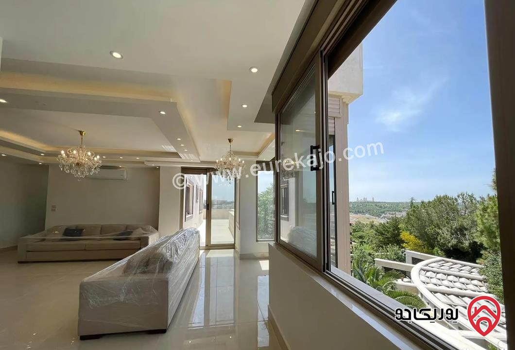 شقة فاخرة مساحة 464م طابق ثاني للبيع في عمان - ام السماق