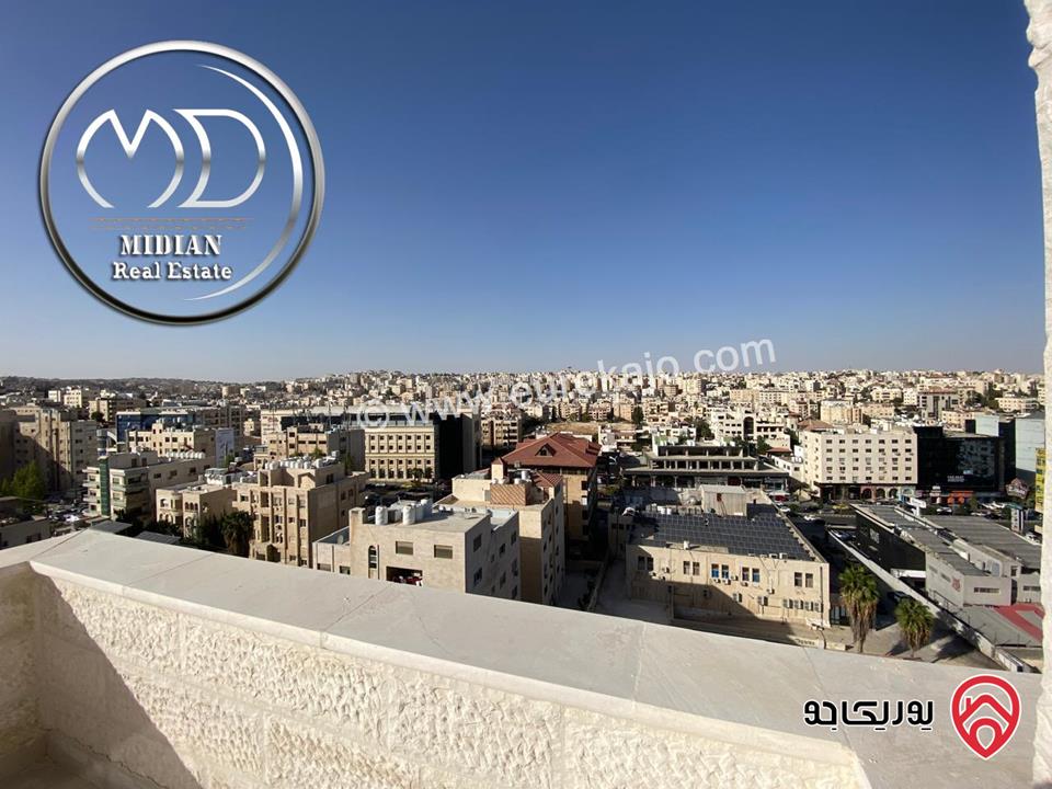 شقق جديدة للبيع في عمان - الرابية مساحات 155م & 160م تشطيبات و ديكورات سوبر ديلوكس اطلالة رائعة بأسعار مميزة