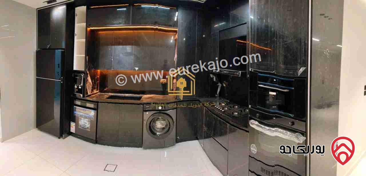 شقة جديدة لم تسكن مساحة 130م داخلي و 40م خارجي للايجار في عمان - الجبيهة 