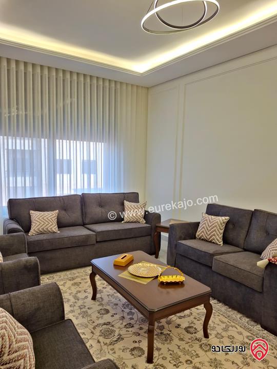 شقة جديدة مفروشة مساحة 145م طابق ثاني للايجار في عمان - تلاع العلي