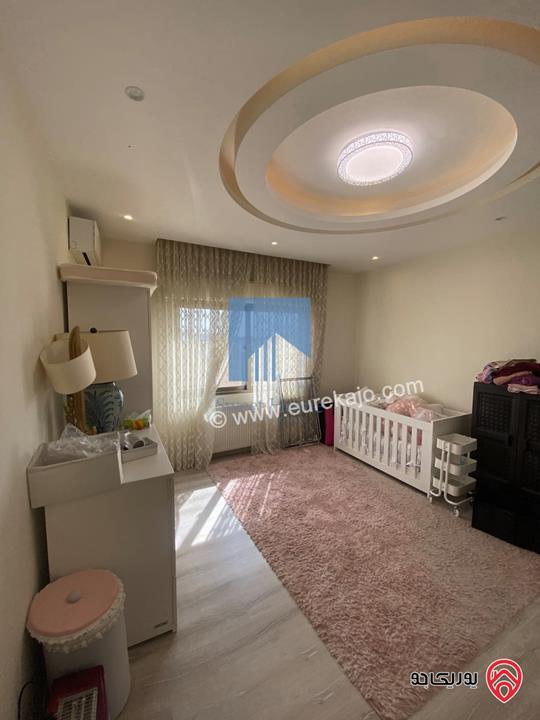 شقة مفروشة فاخرة للبيع في عمان - خلدا - العوجانية خلف السيتي مول طابق ثاني 185م تشطيب سوبر ديلوكس