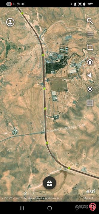 أرض مساحة 10 دونم للبيع من أراضي جنوب عمان - موقع سواقه الشرقي