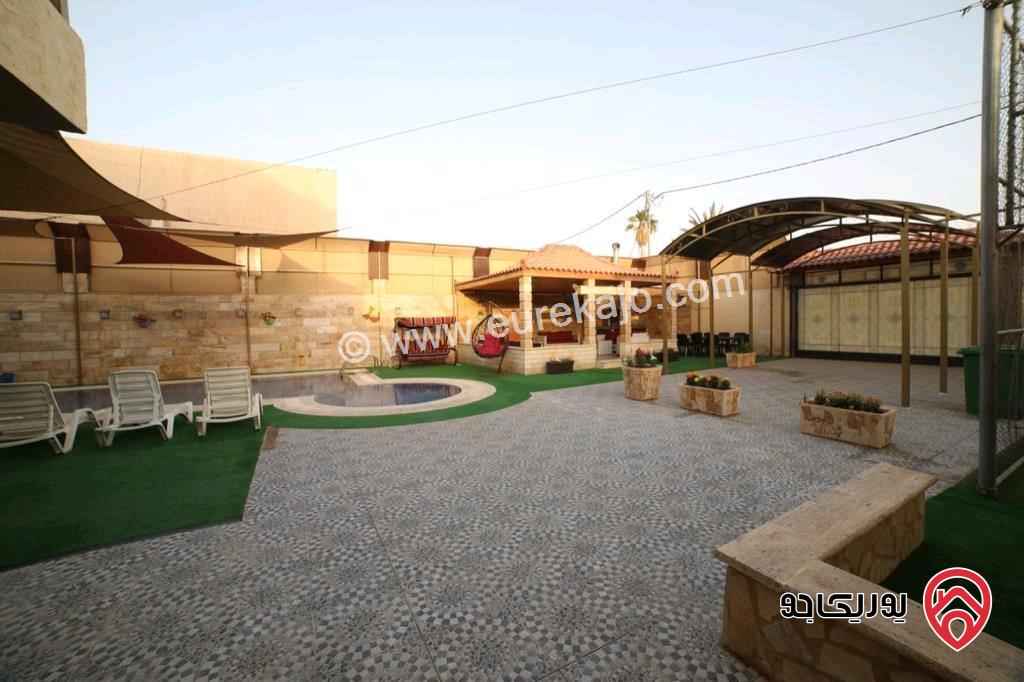 شاليه مساحة 220م على أرض 581م للبيع في الاغوار الجنوبية - الرامة