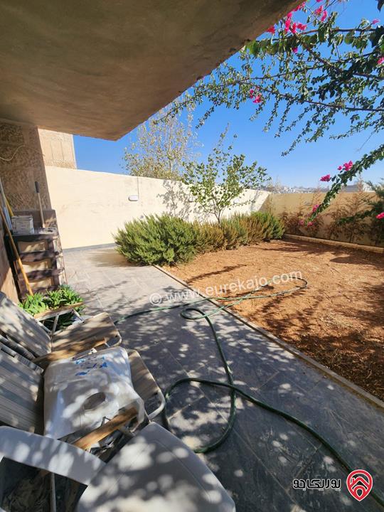 شقة شبه ارضية مساحة 190م داخلي و 40م خارجي للبيع في عمان - شفا بدران الكوم