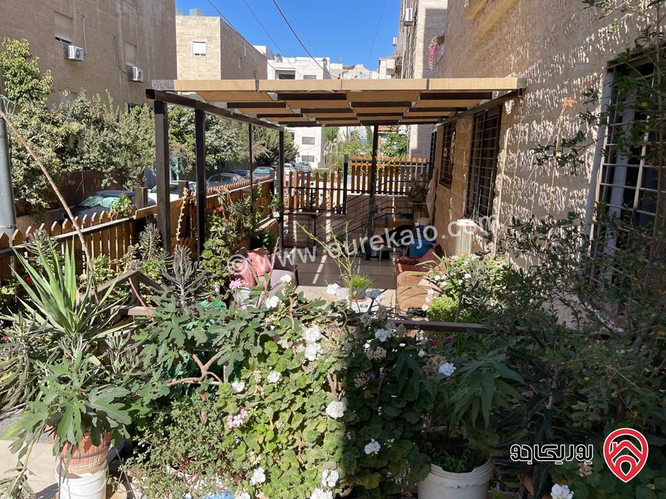 شقة مساحة 216م داخلي و 100م خارجي للبيع في عمان - ضاحية الرشيد مميزة جدا