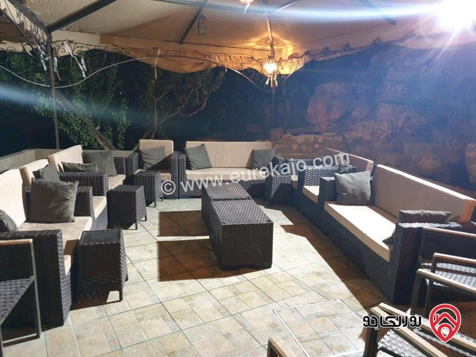 مزرعة مساحة الأرض 7 دونم و 335م والبناء 200م للبيع في السلط