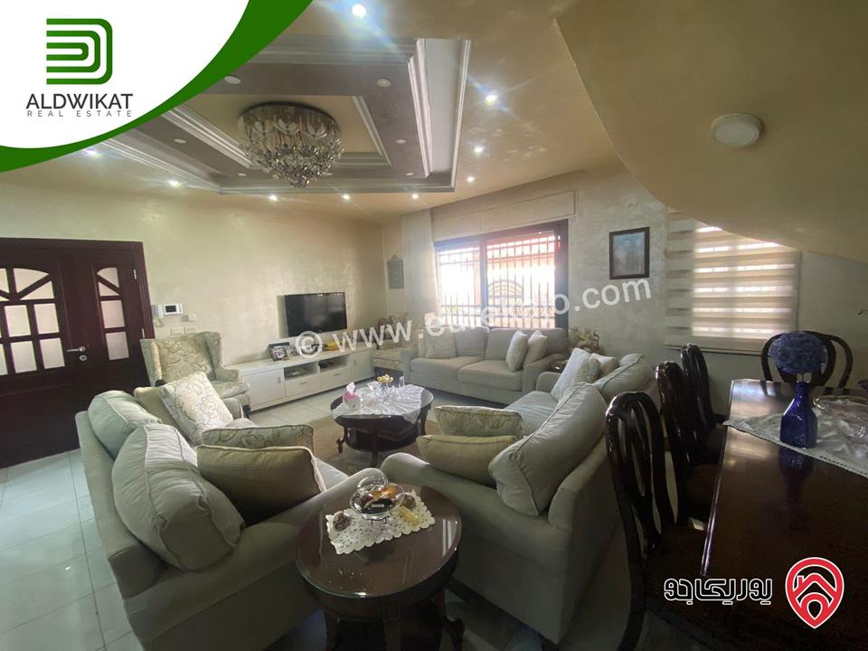 فيلا مستقلة للبيع في عمان - شفا بدران مفروشة مساحة البناء 600 م مساحة الارض 600 م