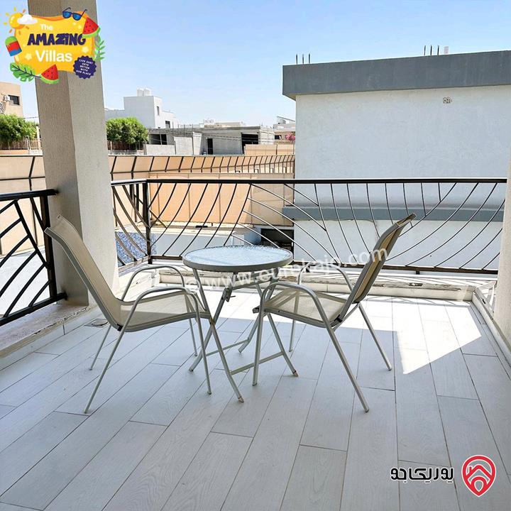 شاليه مساحة الأرض 730م والبناء 100م للبيع في البحر الميت - السويمة 