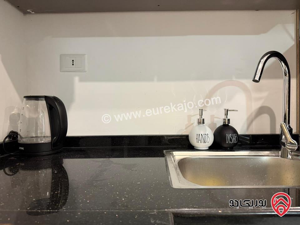 شقة مفروشة مساحة 52م للايجار في عمان - الجبيهة البوابة الشمالية للجامعة الأردنية 