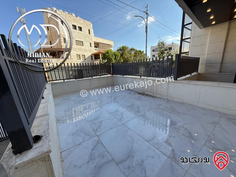 شقق أرضي و شبه أرضي جديدة للبيع في عمان - المدينة الرياضية مساحات 130م & 170م تشطيبات ديكورات سوبر ديلوكس بأسعار مميزة