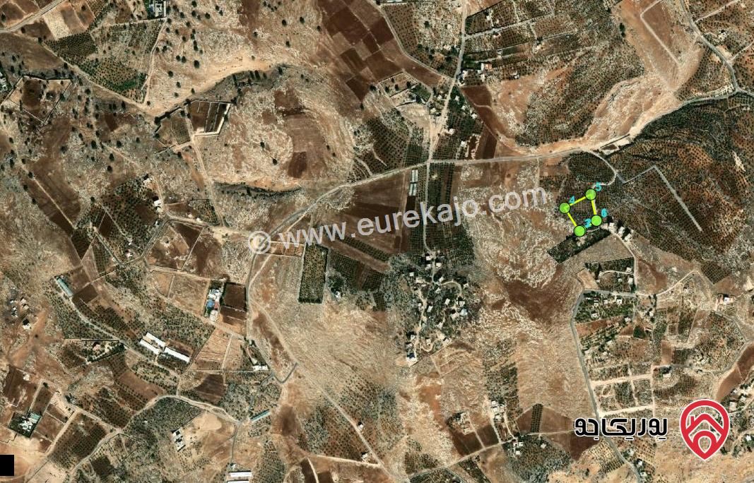 ارض مساحة 5339م للبيع من اراضي غرب عمان عراق الامير العميرية والفحص